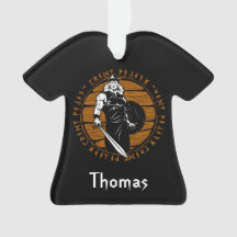 若パーソナライズされたいバイキングの戦士の剣