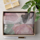 若ビクトリアン女華美花服と帽子 薄葉紙 (ギフト)