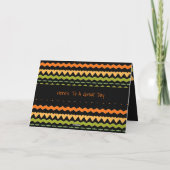 若モダン々しいデザイン カード (裏面)