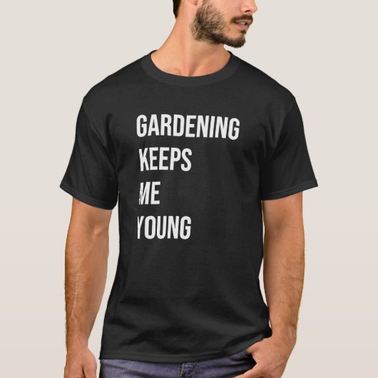 若保いガーデニング Tシャツ (正面)