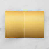 若兎のデューラー クリスマス 誕生日 グリーティング カード (内部)