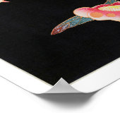 若冲ツバメとカメリア ポスター (角)