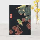 若冲パロケ カード (黄色い花)