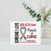 若年性糖尿病は治療3を必要とします ポストカード (スタンド正面)