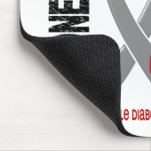 若年性糖尿病は治療3を必要とします マウスパッド (コーナー)