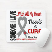 若年性糖尿病は治療3を必要とします マウスパッド (マウス)