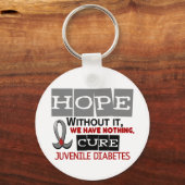 若年糖尿病ホープ2 キーホルダー (正面)