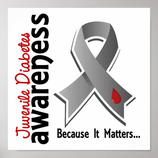 若年糖尿病認識度5 ポスター (正面)