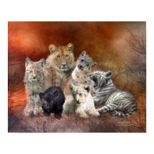 若手とワイルドアートポスター/プリント