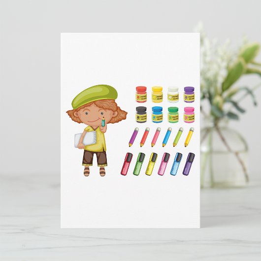 若手アーティスト招待状 招待状