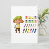 若手アーティスト招待状 招待状 (スタンド正面)