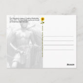 若手像カルベラ顔マスク – NYC Hはがき ポストカード (裏面)