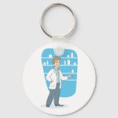 若手医師 キーホルダー (裏面)