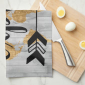 若手探検家V キッチンタオル (四つ折り)