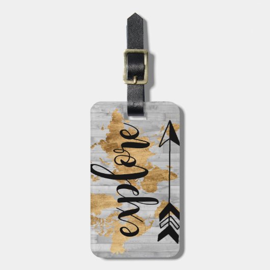 若手探検家V ラゲッジタグ (正面縦)