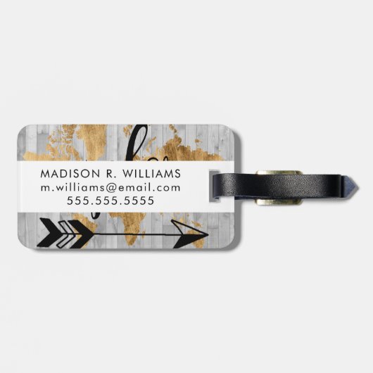 若手探検家V ラゲッジタグ (裏面横)