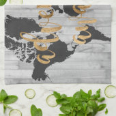 若手探検家VI キッチンタオル (折り畳み)