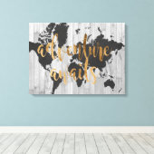 若手探検家VI キャンバスプリント (インサイチュ (ウッドフロア))