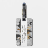 若手探検家VI ラゲッジタグ (裏面縦)