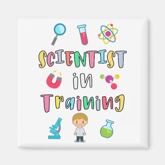 若手科学者のためのサイエンティスト・イン・トレーニング マグネット (正面)