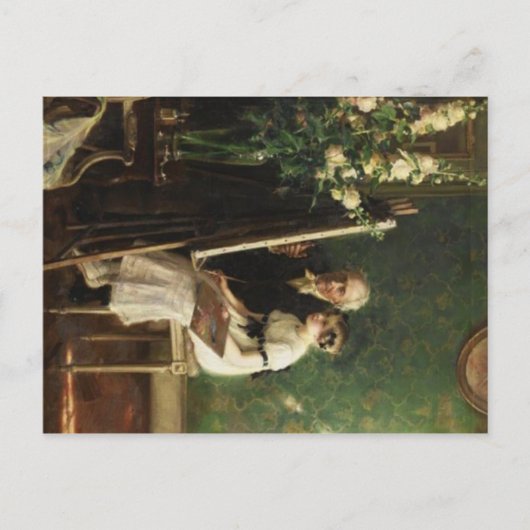 若手芸術家はがき ポストカード (正面)