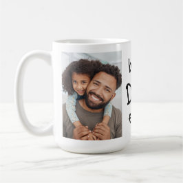 若最高の々パパEVER 2写真カスタム色 コーヒーマグカップ