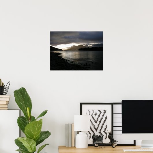 若津湖 ポスター (ホームオフィス)