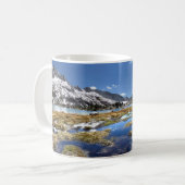 若湖 – ヨセミテ – シエラネバダ山脈 – コーヒーマグカップ (正面左)