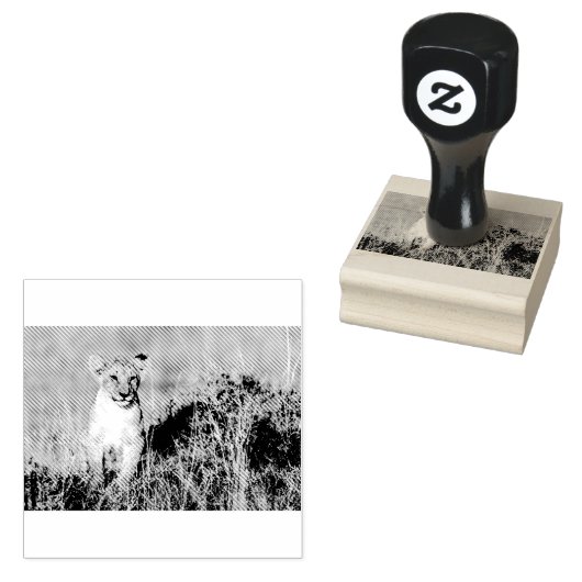 若獅子 ラバースタンプ (押印)