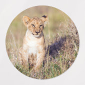 若獅子 ラベル (デザイン2)