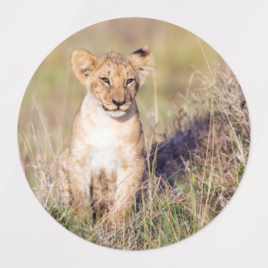 若獅子 ラベル (デザイン2)