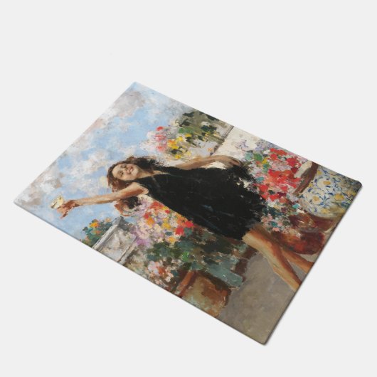 若祝女の勝利 ドアマット (アングル)