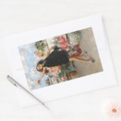 若祝女の勝利 長方形シール (封筒)