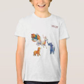 「若素晴らし々しいジャージTシャ表現ツ」 トライブレンドＴシャツ (正面)