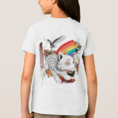 「若素晴らし々しいジャージTシャ表現ツ」 トライブレンドＴシャツ (裏面)