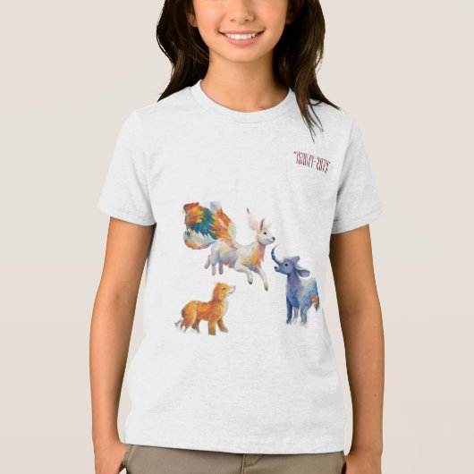 「若素晴らし々しいジャージTシャ表現ツ」 トライブレンドＴシャツ (正面)