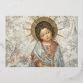 若絵を描き救世主の 箔シーズンカード (正面)