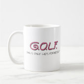 若者だけGALSの禁止される コーヒーマグカップ (左)