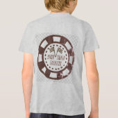 若者のバイク好き トライブレンドTシャツ (裏面)
