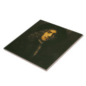 若者のポートレート、1658年(キャンバスの油) タイル (側面)