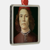 若者のポートレート、c.1480-85 メタルオーナメント (右)