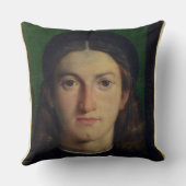 若者のポートレート、c.1505 (パネルの油) クッション (裏面)