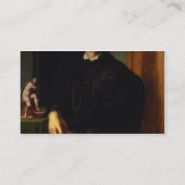 若者のポートレート、c.1532-40 (パネルの油) 名刺 (裏面)