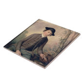 若者の破壊の魚1782年(パネル) タイル (側面)