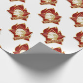 若者はレーニンЛенинの共産主義者ソビエト連邦を開拓します ラッピングペーパー (角)