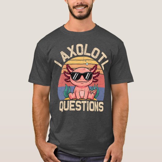若者への疑問 Tシャツ (正面)