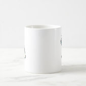 若者ゴルフプレーヤー少年ゴルフ面白い コーヒーマグカップ (中央)