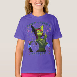 若者向けアーティスティックな魔法の蝶のTシャツ Tシャツ