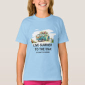 若者向けサマーカスタムフレーズTシャツ Tシャツ (正面)