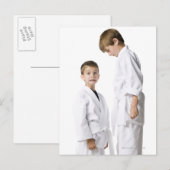 若者向け武術芸術 ポストカード (正面/裏面)